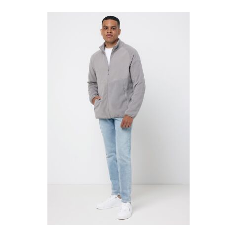 Iqoniq Talung microfleece med zipper i återvunnen polyester grå | XXL | Inget reklamtryck | Inte tillgängligt | Inte tillgängligt | Inte tillgängligt