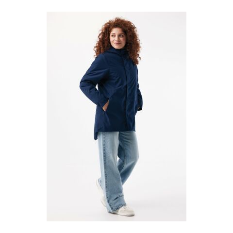 IQONIQ Thelon parkas i återvunnen polyester marinblå | XXXL | Inget reklamtryck | Inte tillgängligt | Inte tillgängligt | Inte tillgängligt
