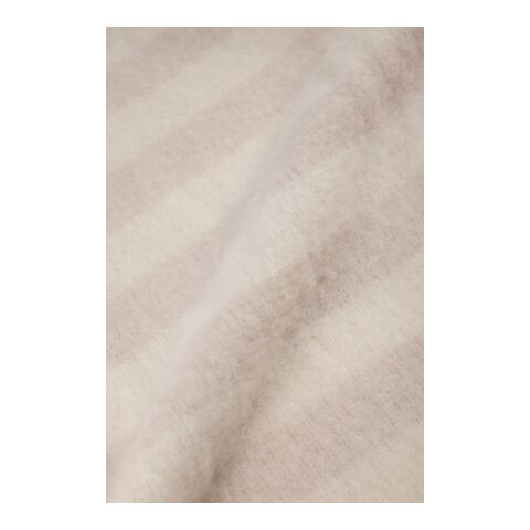 VINGA Lioro GRS wool blend pläd beige
