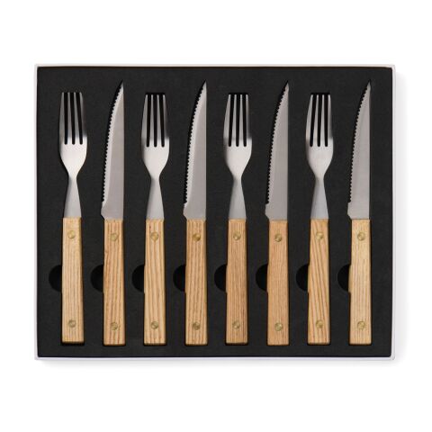 VINGA Paso 8-delars BBQ bestickset brun | Inget reklamtryck | Inte tillgängligt | Inte tillgängligt