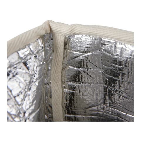 VINGA Volonne AWARE™ återvunnen canvas kylväska off white-svart | Inget reklamtryck | Inte tillgängligt | Inte tillgängligt | Inte tillgängligt