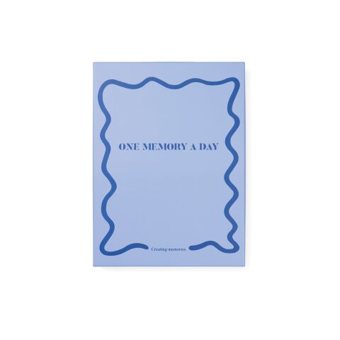 VINGA One memory a day GRS certifierat papper journal blå | Inget reklamtryck | Inte tillgängligt | Inte tillgängligt