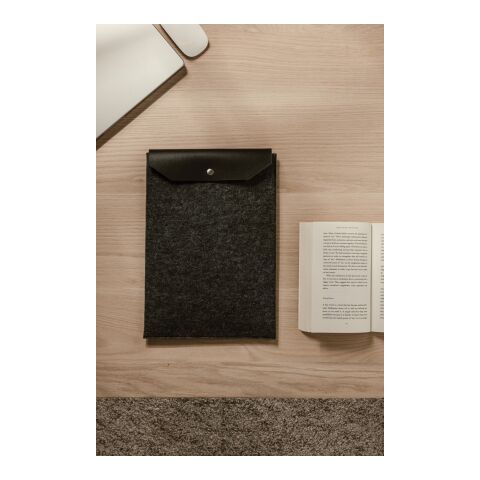 VINGA Albon GRS återvunnen filt 14&quot; laptopfodral svart | Inget reklamtryck | Inte tillgängligt | Inte tillgängligt