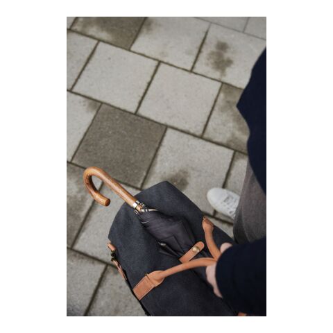 VINGA Bosler AWARE™ återvunnet PET 23&quot; paraply svart | Inget reklamtryck | Inte tillgängligt | Inte tillgängligt