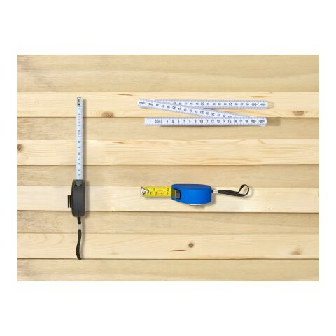 Måttband, 5 m Koboltblå | Inget reklamtryck | Inte tillgängligt | Inte tillgängligt