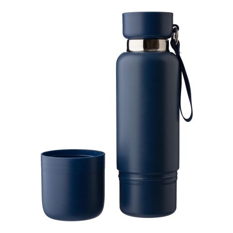 Stainless steel double-walled bottle (500 ml) Lieselotte Svart | Inget reklamtryck | Inte tillgängligt | Inte tillgängligt