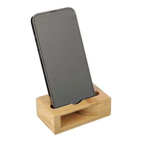 Bamboo phone stand Albert Brun | Inget reklamtryck | Inte tillgängligt | Inte tillgängligt