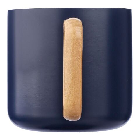 Recycled stainless steel double-walled mug 400 ml Dwight Svart | Inget reklamtryck | Inte tillgängligt | Inte tillgängligt