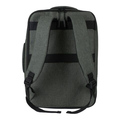 rPET (300D) polyester laptop backpack Eulalia Svart | Inget reklamtryck | Inte tillgängligt | Inte tillgängligt