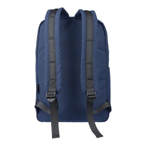 Recycled polycotton (330 gsm) backpack Seraphina Blå | Inget reklamtryck | Inte tillgängligt | Inte tillgängligt