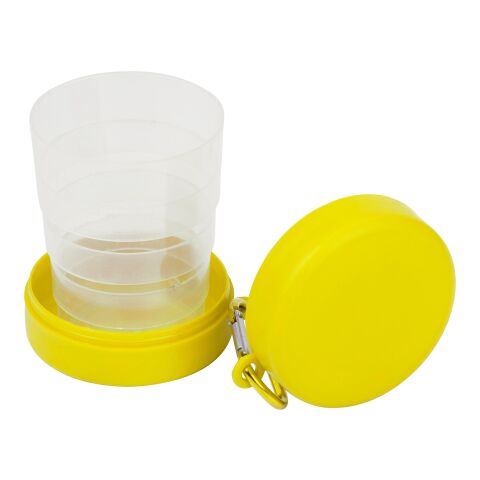 Mugg på burk med karbinhake (220 ml) Gul | Inget reklamtryck | Inte tillgängligt | Inte tillgängligt