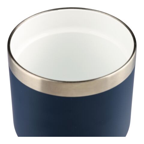 Recycled stainless steel double-walled travel mug (350 ml) Ayen Blå