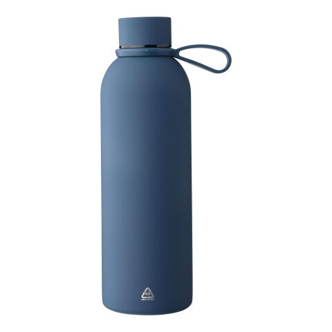 Recycled stainless steel double-walled drinking bottle (500 ml) Sena Grå | Inget reklamtryck | Inte tillgängligt | Inte tillgängligt