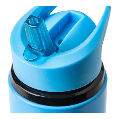 Recycled stainless steel drinking bottle (500 ml) Zeno Ljusblå | Inget reklamtryck | Inte tillgängligt | Inte tillgängligt