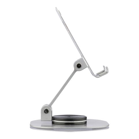 Aluminium alloy phone stand Anieke Silver | Inget reklamtryck