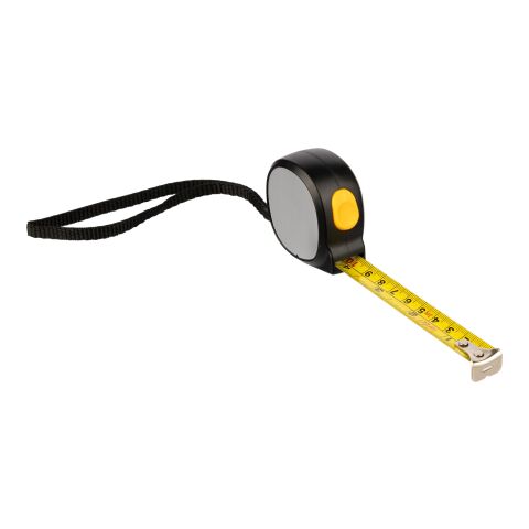 ABS tape measure Akira Svart | Inget reklamtryck