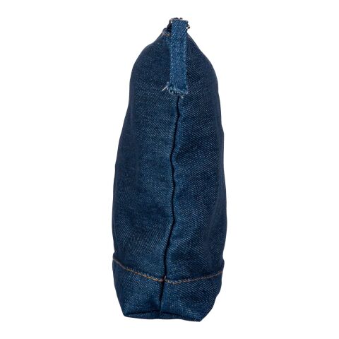 Recycled denim cosmetic bag Orin Blå | Inget reklamtryck