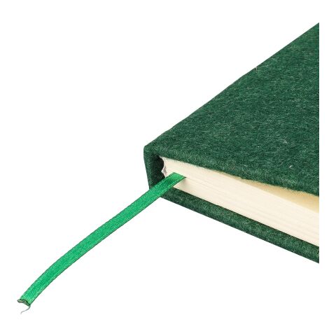 Recycled felt notebook (A5) Dario Grön | Inget reklamtryck | Inte tillgängligt | Inte tillgängligt