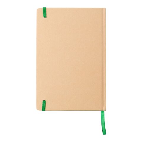 Recycled paper notebook (A5) Gianni limegrön | Inget reklamtryck | Inte tillgängligt | Inte tillgängligt