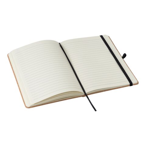 Recycled leather notebook (A5) Gianna Svart | Inget reklamtryck | Inte tillgängligt | Inte tillgängligt