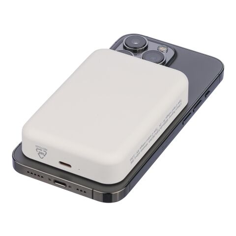 Recycled wireless charger powerbank Meno Vit | Inget reklamtryck | Inte tillgängligt | Inte tillgängligt