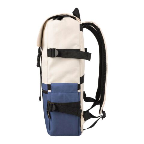 Backpack Vayo 2-tone | Recycled | Laptop 15" | 11 l Blå