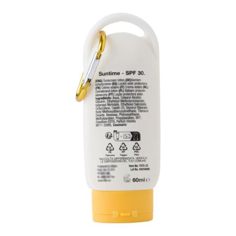 Solkräm (60 ml) SPF 30 med karbinhake Svart