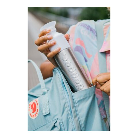 Dopper Steel 490 ML silver/vit