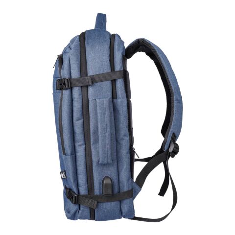 rPET polyester (300D) backpack Malcolm beige