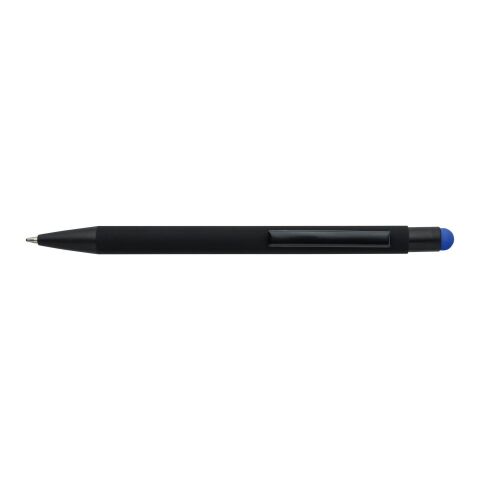 Recycled aluminium rubberized ballpen Formentera Guld