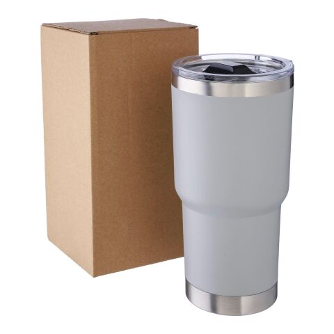 Stainless steel double-walled drinking mug 590 ml Arnold Grå