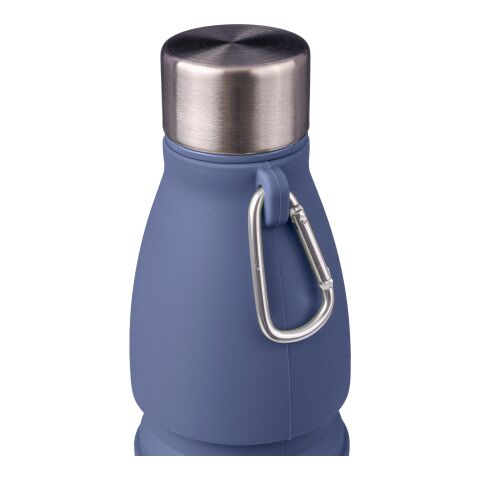 Silicone foldable drinking bottle 550 ml Erin Blå