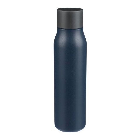 Recycled stainless steel drinking bottle (600 ml) Cassian Blå
