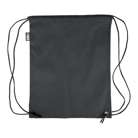rPET polyester (210D) drawstring backpack Calix Svart