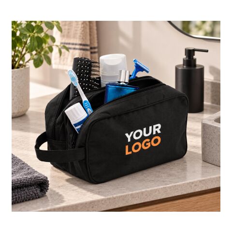 Necessär i polyester (600D) Svart