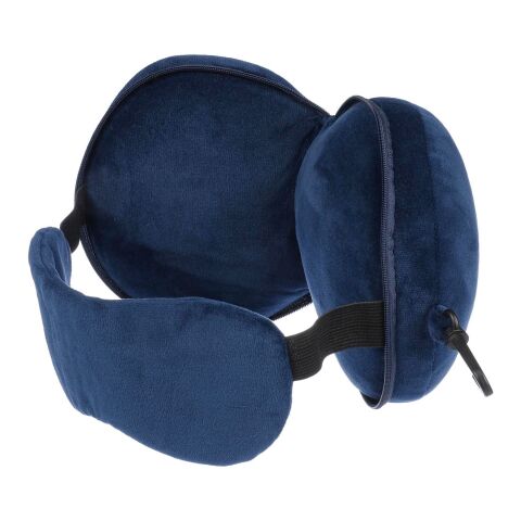 Polytester travel pillow Leontine Svart