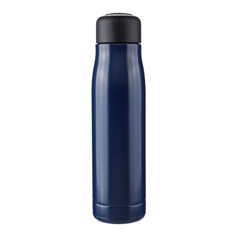 Recycled stainless steel double-walled drinking bottle (500 ml) Solene Svart