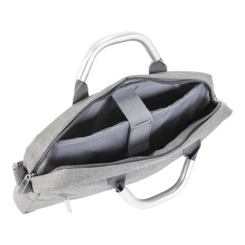 Konferens- och laptopväska i polycanvas (600D) Grå | Inget reklamtryck | Inte tillgängligt | Inte tillgängligt